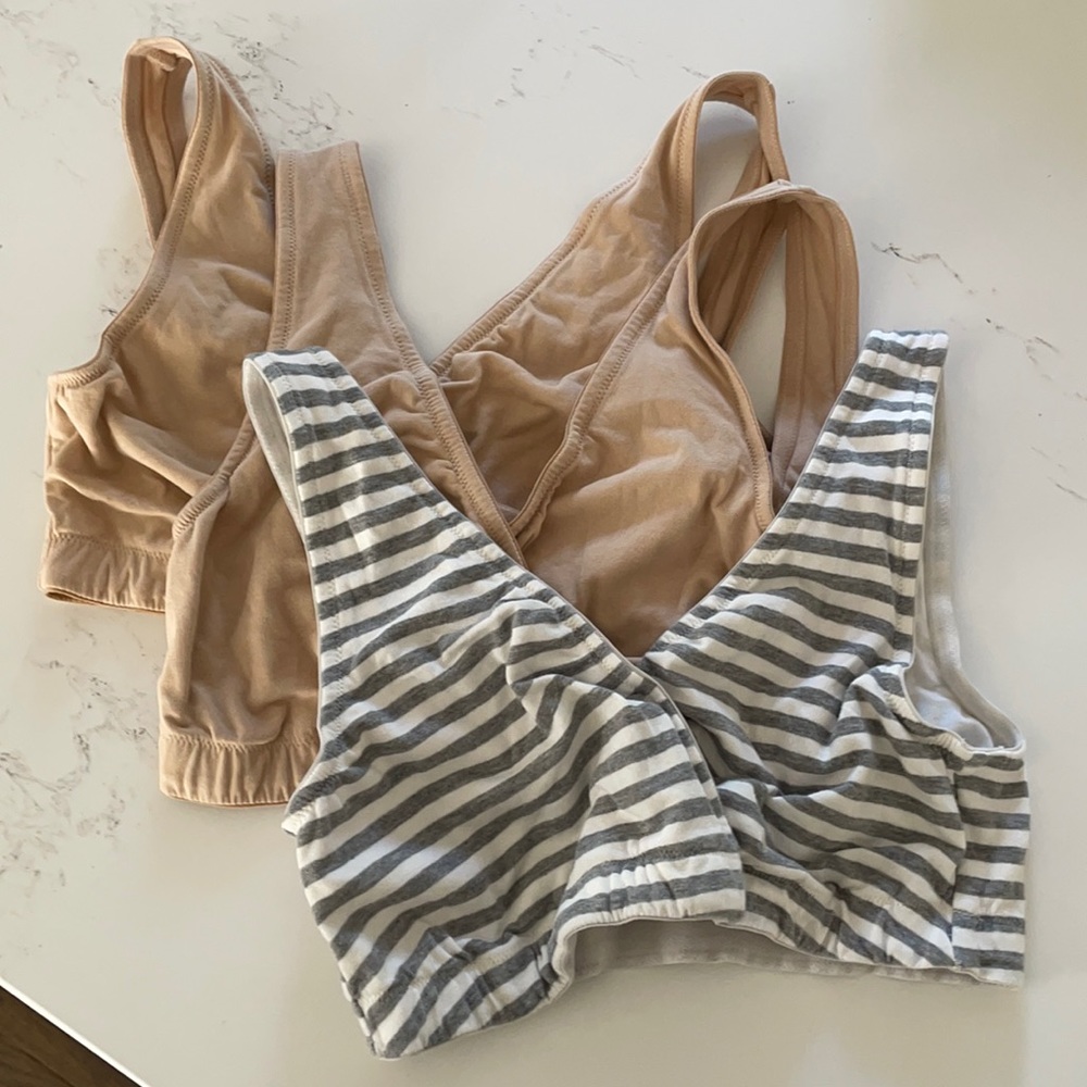 Motherhood maternity nursing sleep cotton bras
